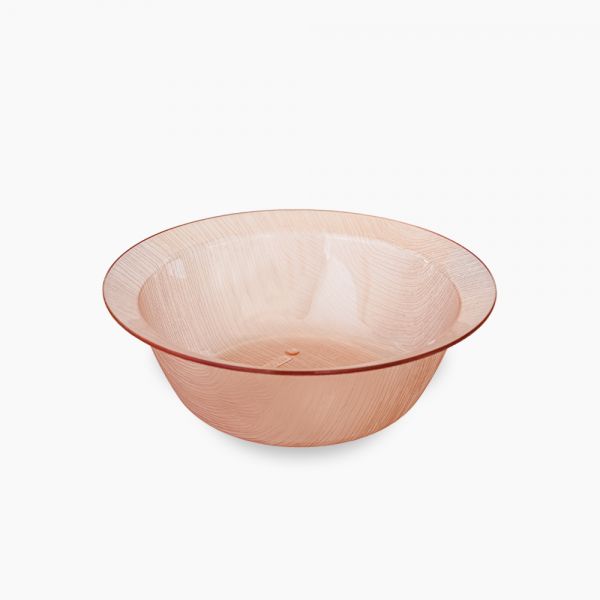 Zinnia / Plastic ( Small solitaire bowl 28 CM )Pink