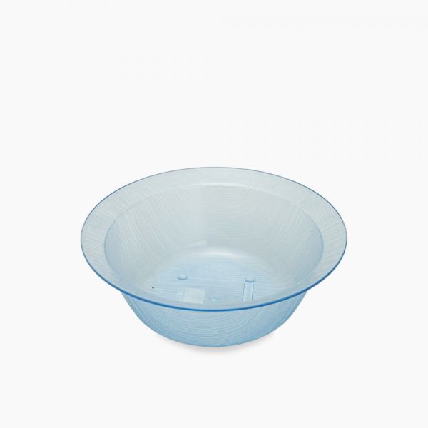 Zinnia / Plastic ( Small solitaire bowl 28 CM )Blue