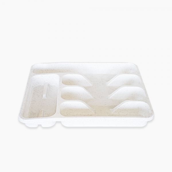 Zinnia / Plastic ( Kitchen Organizer 35 x 27 cm )White