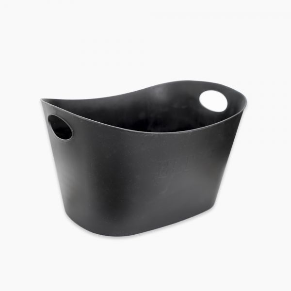 Zinnia / Plastic ( Laundry Basket 46 X 32 cm )Black