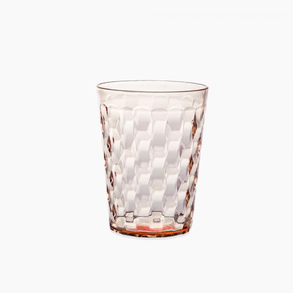Zinnia / Plastic ( Set of 4 cups 200 ml )Pink
