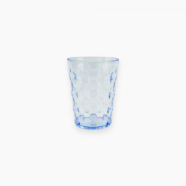 Zinnia / Plastic ( Set of 4 cups 200 ml )Blue