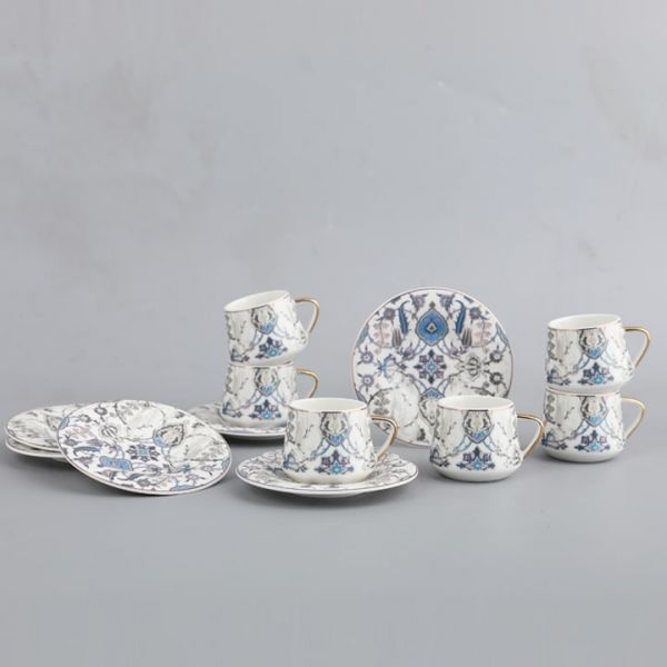 Porcelain ( Set of 6 coffee cup & saucer )8488.055C