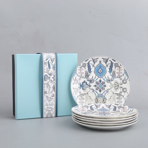 Porcelain ( Set of 6 plates )8488