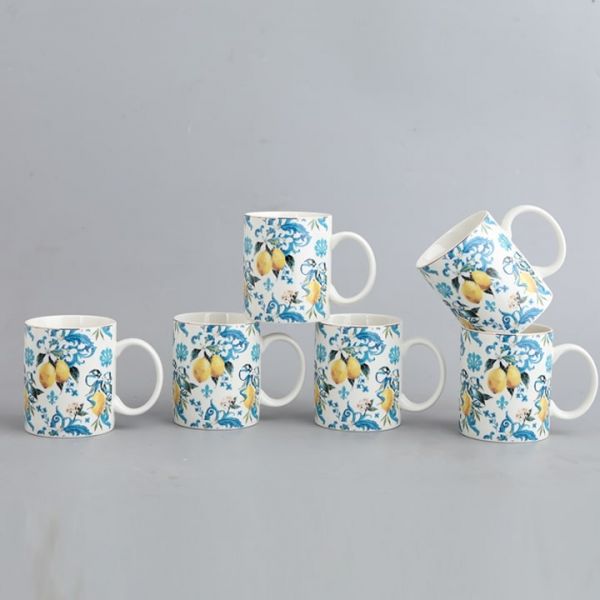 Porcelain ( Set of 6 mugs )2850MUG