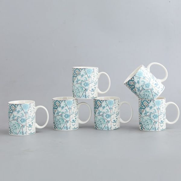Porcelain ( Set of 6 mugs )2847MUG