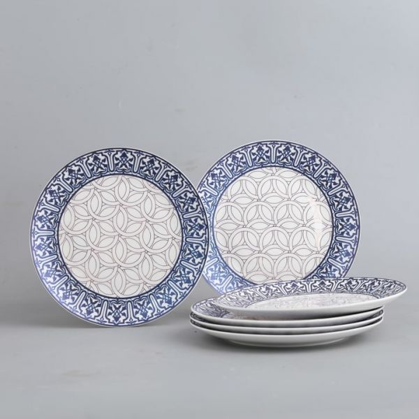 Porcelain ( Set of 6 plates )5552