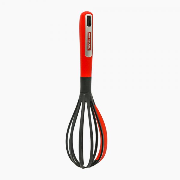 Neoflam tools ( Nylon / silicone whisk w/TPR handle )
