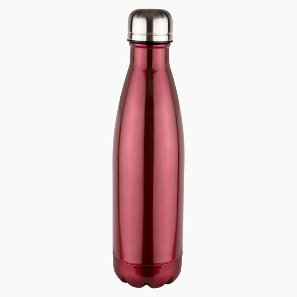 Stainless Steel Cola Bottle, 500 ml Red