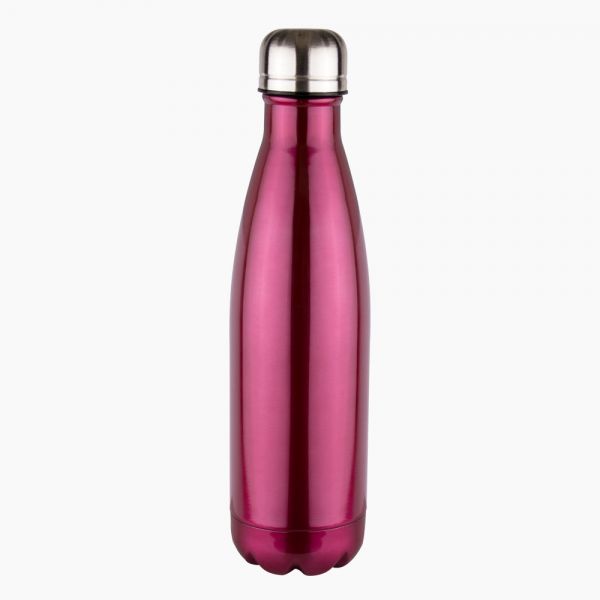 Stainless Steel Cola Bottle, 500 ml Pink