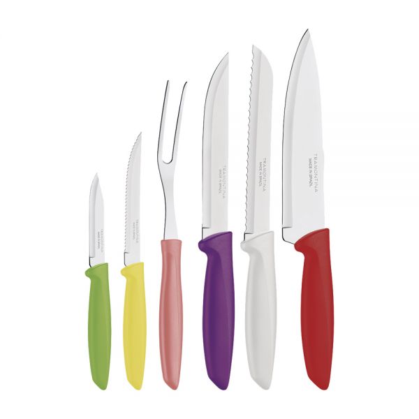Tramontina Stainless Steel ( Plenus Mixed Stainless Steel Knives 6-Piece )
