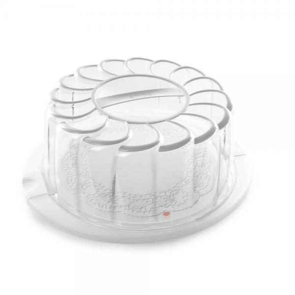 Snips / Plastic ( BIANCA WHITE CAKE HOLDER 34.5 CM )