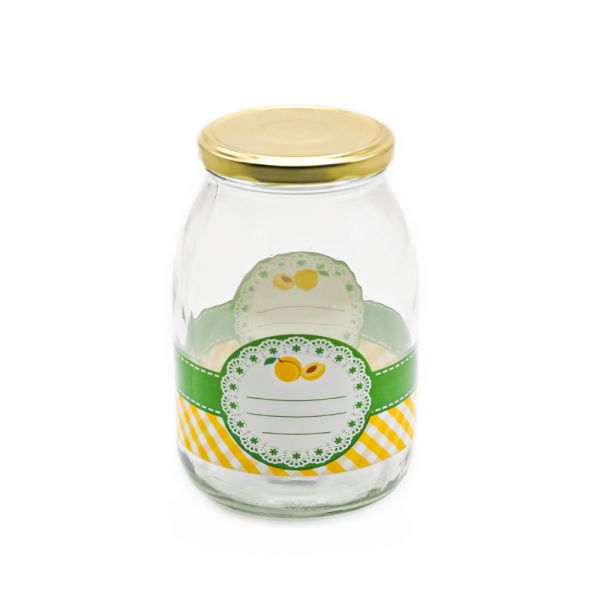 Cerve/Glass ( Miss Mary Yellow Jar 1 Liter )