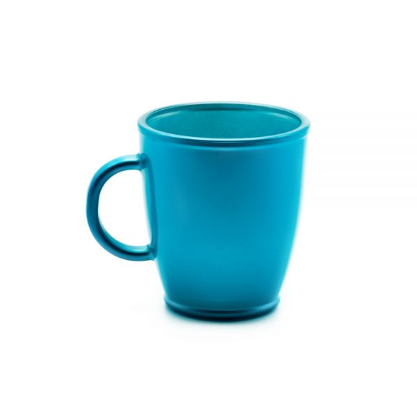Cerve/Glass ( Metal Turquoise Mug 380 ml )