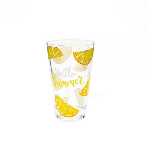 Cerve/Glass ( Nadia Hello Summer Limoni set 3 Tumblers 310 ml )
