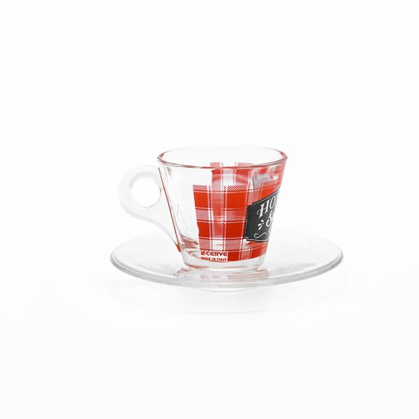 Cerve/Glass ( Nadia Tina set of 6 Coffee cup 80 ml & 6 Saucers )