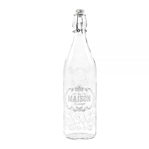 Cerve/Glass ( LaMaison Vintage Bottels 1 Liter )