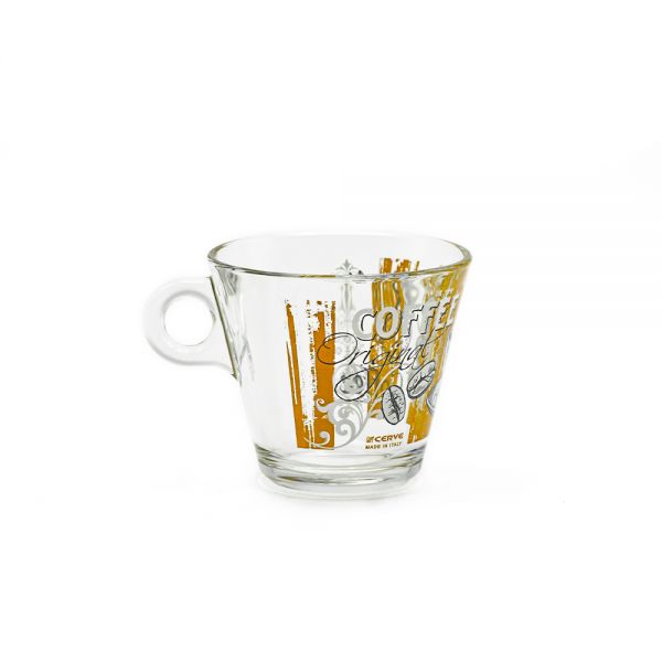 Cerve/Glass ( Original Set of 2 tea cups 280 ml )