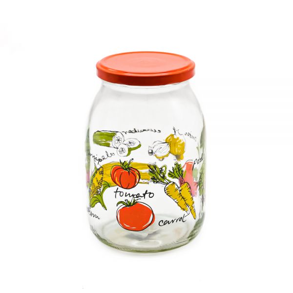 Cerve/Glass ( Vegetables Jar 1 Liter )