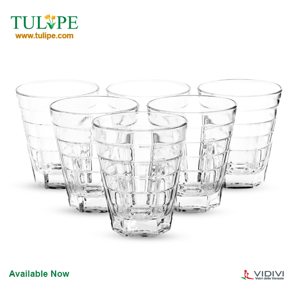 ViDiVi / Glass ( BAGUETTE set 6 tumbler 340 ml )