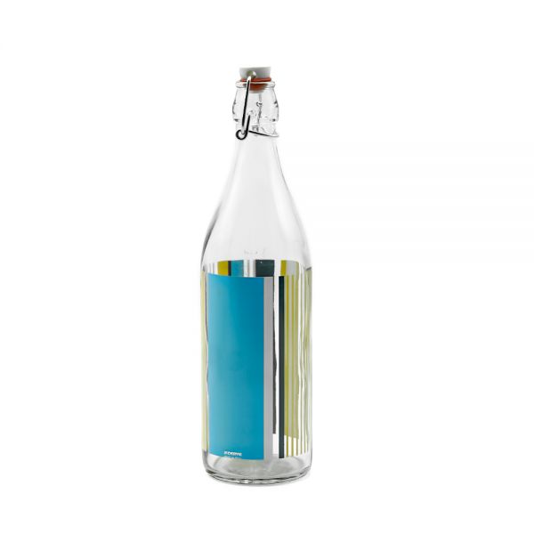 Cerve/Glass ( Textile Beige Bottels 1 Liter )