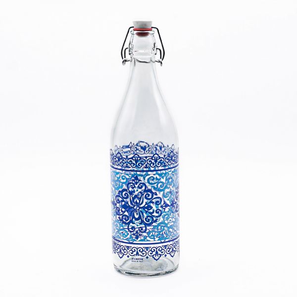 Cerve/Glass ( Charme Blue Bottels 1 Liter )