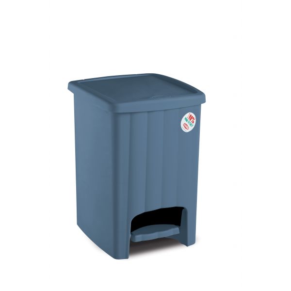 STEFANPLAST / Plastic ( Margherita pedal dustbin 20 Liter )Blue