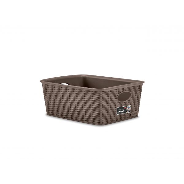 STEFANPLAST / Plastic ( Elegance basket M high )Grey E