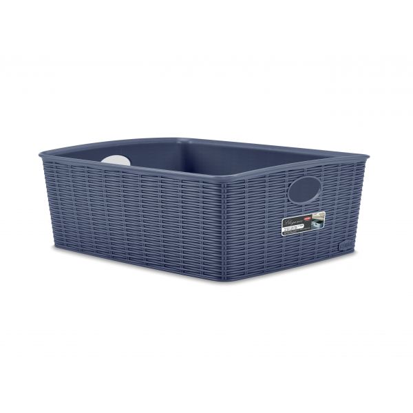STEFANPLAST / Plastic ( Elegance basket L high )Blue