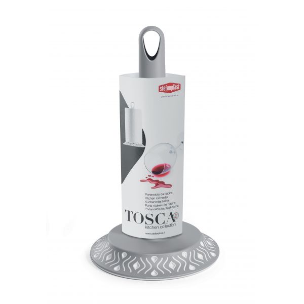 STEFANPLAST / Plastic ( Tosca kitchen roll holder )Grey