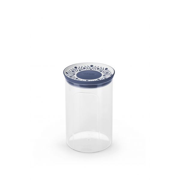 STEFANPLAST / Plastic ( Tosca round jar 1.2 Liter )Transparent D
