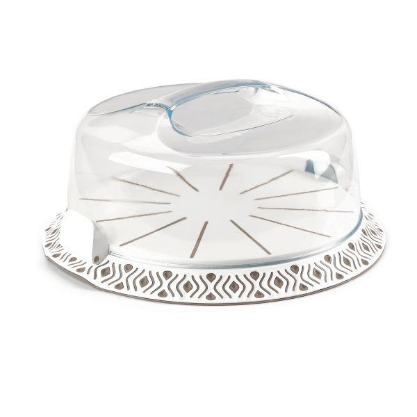 STEFANPLAST / Plastic ( Tosca cake carrier 37 CM )White Y