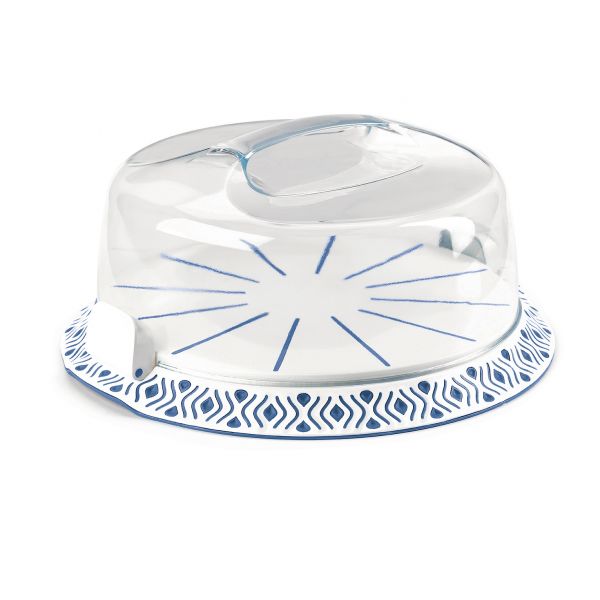 STEFANPLAST / Plastic ( Tosca cake carrier 37 CM )White