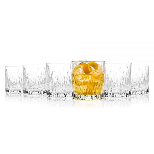 RCR / Glass ( Fire Set of 6 Tumblers 240 ml )