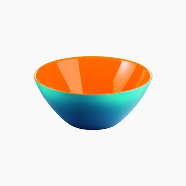 Guzzini-Acrylic-(My Fusion Bowl 20 CM turquoise*Orange)