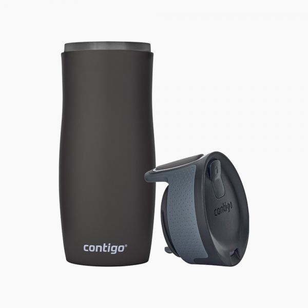  CONTIGO / Stainless Steel ( West Loop Gunmetal Travel Mug 470 ml )