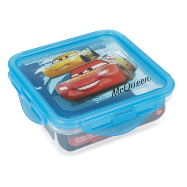 Cars McQueen Square Lunch Box 290 ml