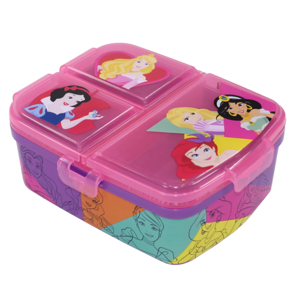 PRINCESS XL multi compartment Rectangular Lunch Box 1 Liter
