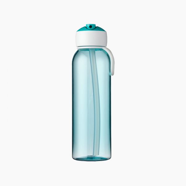 MEPAL / Plastic ( Campus pop-up Water bottle + straw 500 ml )|Turquoise