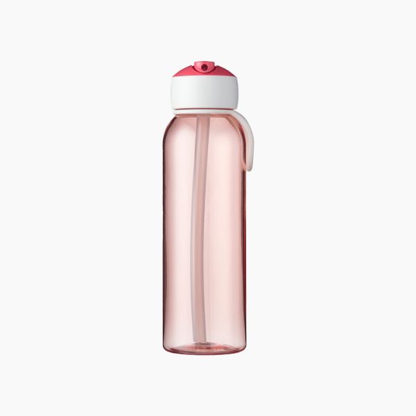 MEPAL / Plastic ( Campus pop-up Water bottle + straw 500 ml )|Pink
