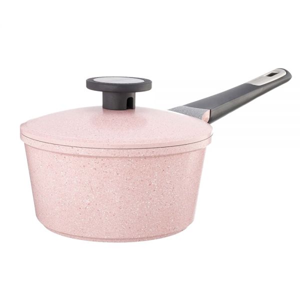 Neoflam Pote Granite saucepan 18 cm/Pink