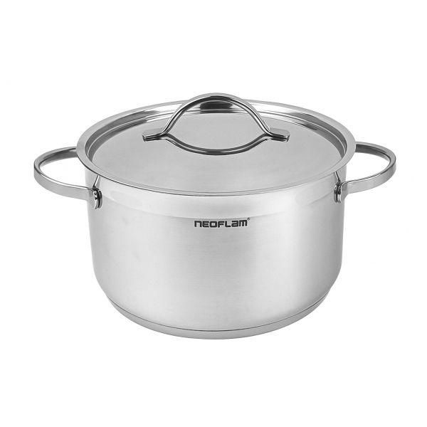 NEOFLAM /  Stainless Steel ( Stockpot 22 CM )