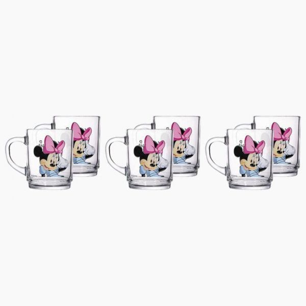 Minnie 250 ml Mug Set, 6 Pieces