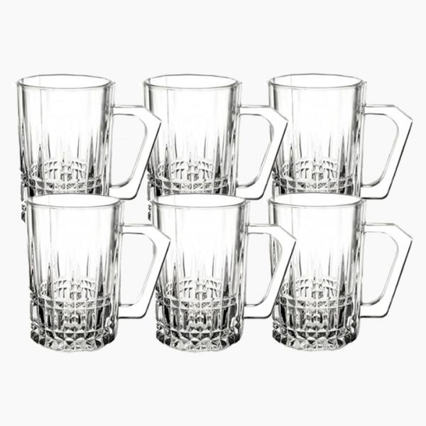 Luminarc/Glass ( Jewel 160 ml Mug Set, 6 Pieces )