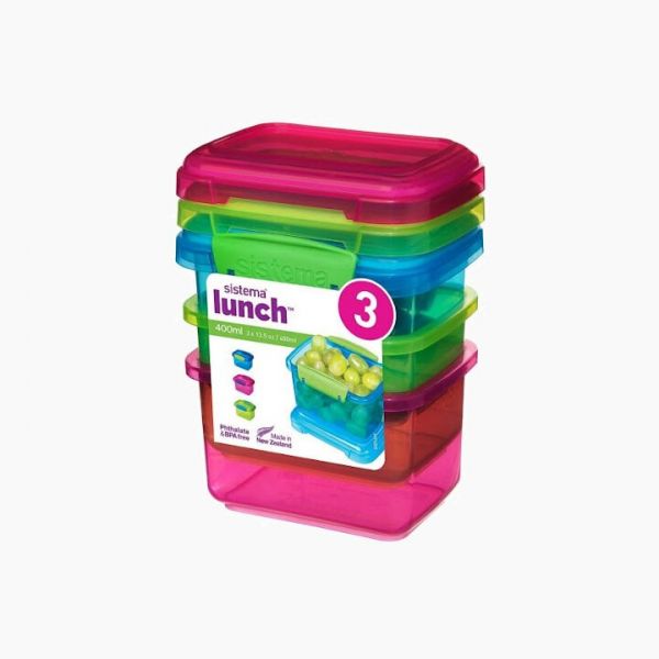 Lunch set 3 pack 400 ml