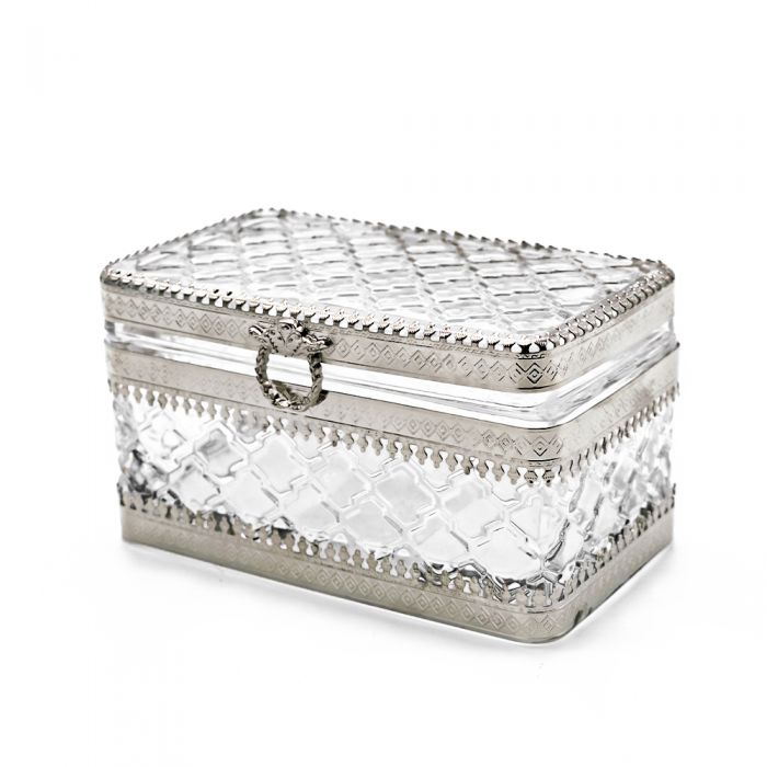 Laura ashley sale glass jewellery box