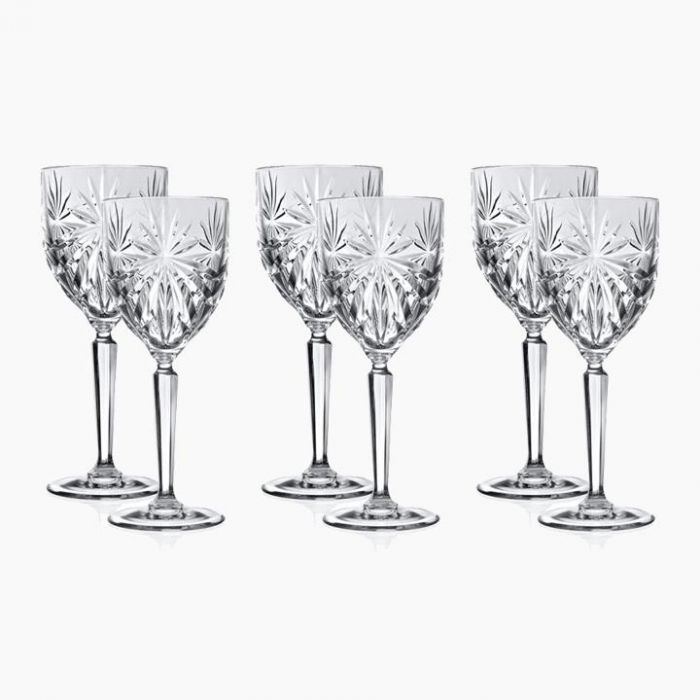 Oasis Set Of 6 Goblets 290 Ml