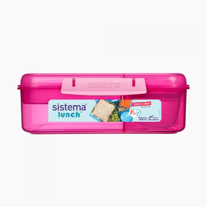 Sistema - Bento Lunch 1.65L - Pink