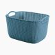 Kint Basket with 2 Handles, 19 Liters, turquoise