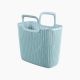 Knit Lily Bag Grey shopping bag